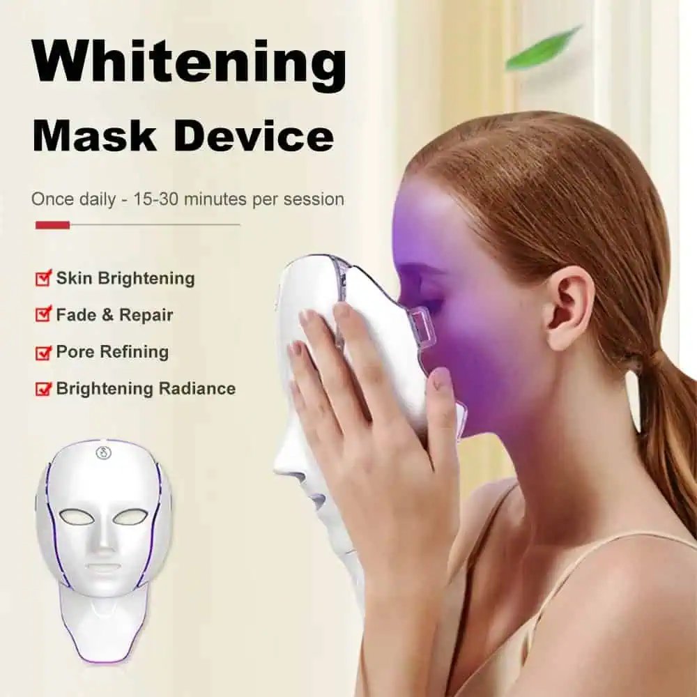 7-Color LED Facial Mask - Professional Light Therapy Treatment