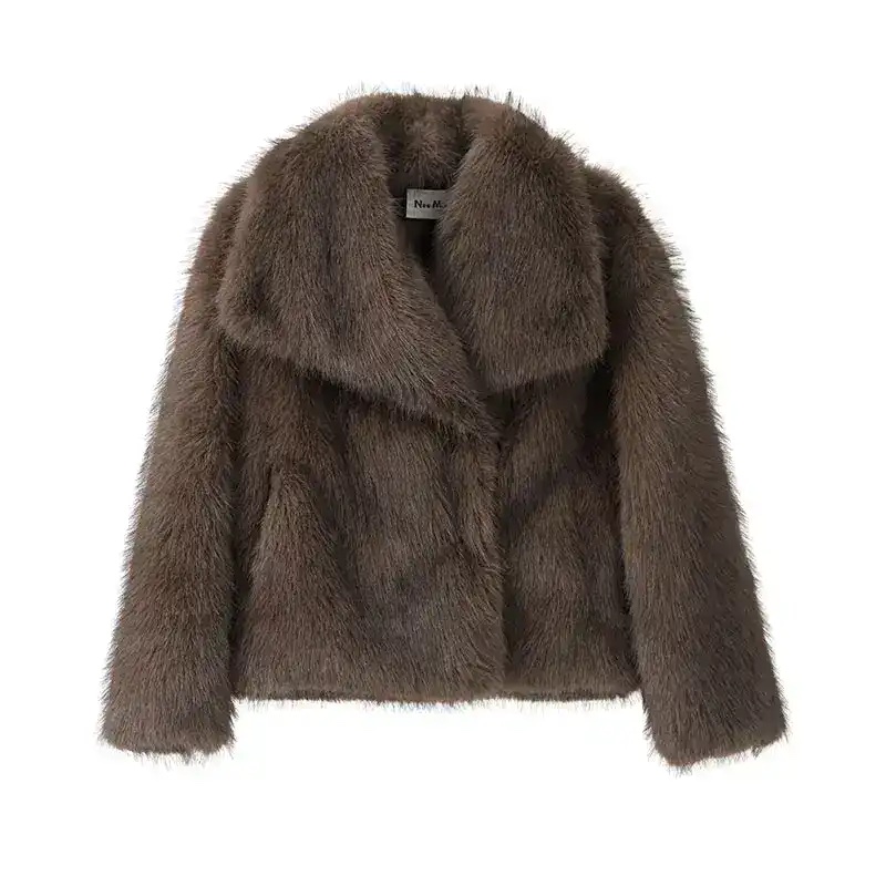 BROWN GRADIENT COAT