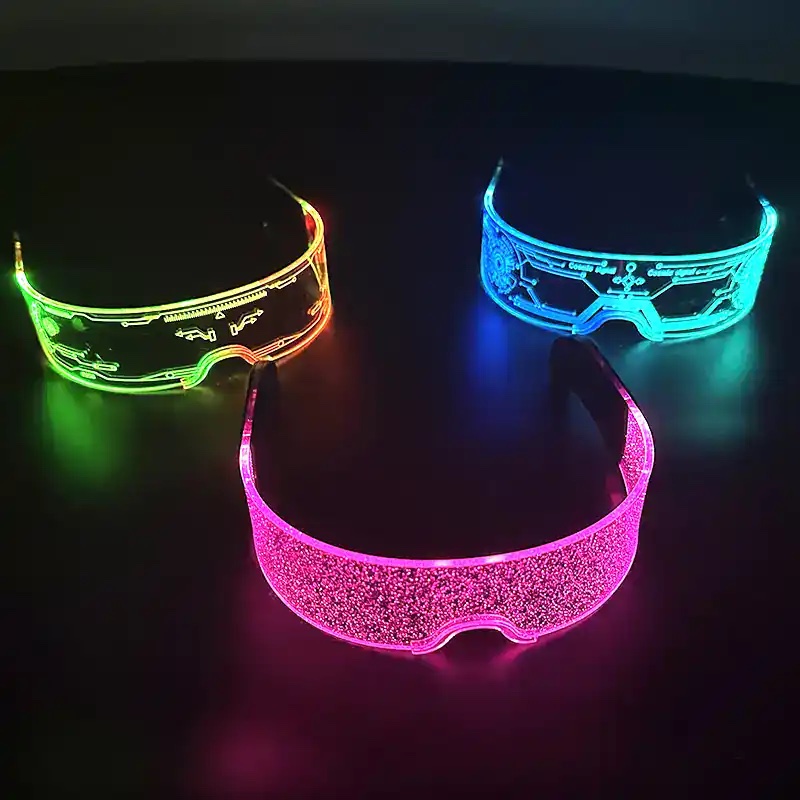 LED Light Up Glasses: The Ultimate Neon Flashing Party Eyewear 2026