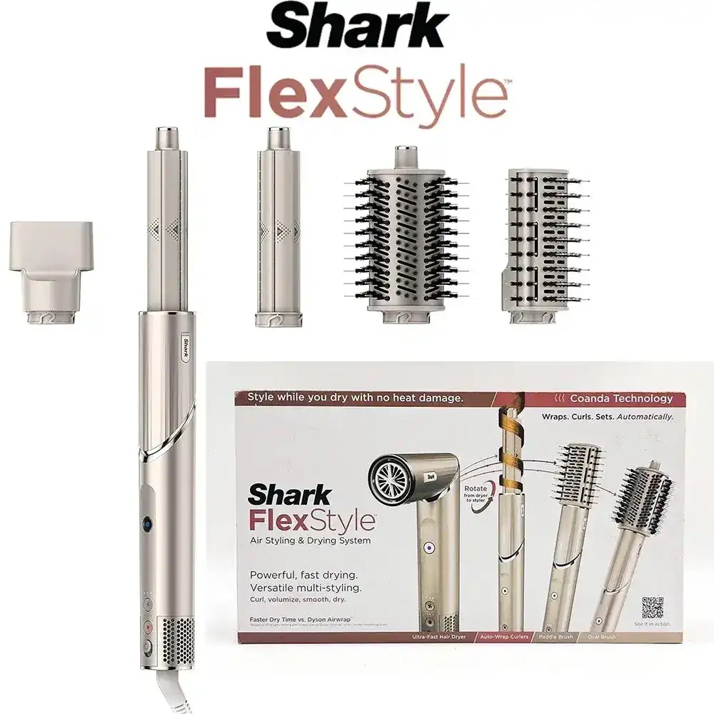 Shark FlexStyle Hair Dryer Review - The Ultimate 5-in-1 Styler Negative Ion Hair Curlers